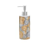 Distributeur de Savon Distributeur de Savon en céramique for comptoir, Salle de Bain, Cuisine, Mains ou Vaisselle, 390 ML(O)