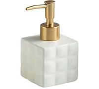 Distributeur de savon, Distributeur de savon moussant for les mains, couleur unie, rechargeable for lotion et shampoing, avec pompe vide for salle bain, 220 ml (7,8 oz), 1 pièce(Matte White)