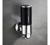 Distributeur de savon, distributeurs de savon, support mural liquide 400 ml, accessoires de salle de bain, distributeurs de détergent en plastique, bouteille de savon de cuisine à double main, pompe à