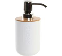 Distributeur de savon DKD Home Decor 7 x 9 x 15,5 cm naturel blanc polypropylène