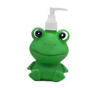 Distributeur de Savon Drôle Vide Rechargeable Pompe Bouteille pour Enfants Salle de Bain Cadeau Grenouille