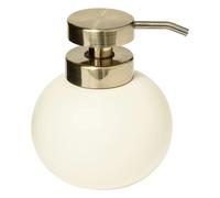 Distributeur de Savon "Duo" 12cm Beige