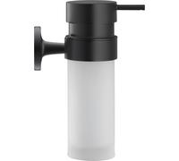 Duravit Distributeur de savon Starck T – montage mural – verre mat 17.6x6cm – noir mat 0099354600