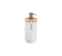 - Distributeur de Savon Effet Marbre "Lea" 842ml Blanc