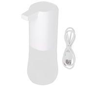Distributeur de Savon électrique Automatique Rechargeable Grande capacité 600 ML Mains Libres sans Contact avec capteur Infrarouge pour Salle de Bain, Cuisine, Bureau à Domicile,