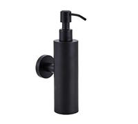 Distributeur de Savon en Acier Inoxydable 304, Bouteille de shampoing Noire for Douche, Bouteille de désinfectant for Les Mains à Suspendre au Mur for hôtel(Dark Grey)