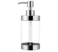 Distributeur de savon en acier inoxydable - Pour salle de bain, évier de cuisine, bureau, hôtel - 300 ml - Brossé
