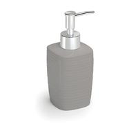 DISTRIBUTEUR DE SAVON EN CÉRAMIQUE DE 240 ML, GRIS - CALLA