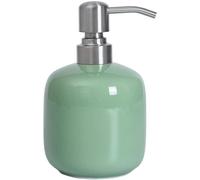 Distributeur de savon en céramique Distributeur de savon Cuisine Salle de bains Hôtel Distributeur de savon pour disque rechargeable Distributeur de savon Gel Shampooing Lotion Bouteille Vert