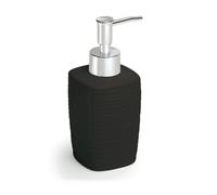 DISTRIBUTEUR DE SAVON EN CÉRAMIQUE NOIRE DE 240 ML CALLA