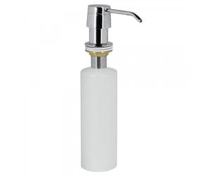 Distributeur de savon en métal À encastrer sur plans de travail. Capacité 0,4 litre - TRES 13474110