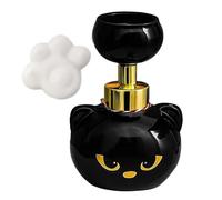 Distributeur de savon en mousse mignon en forme de patte de chat, distributeur de savon pour chat qui crée des bulles en forme de patte, distributeur de savon moussant, vide rechargeable pour salle de