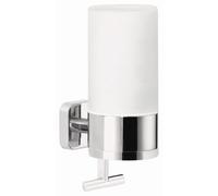Distributeur de savon en verre dépoli et chrome (40440-00000-00)