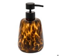 5five Distributeur de savon en verre Dotty motif flammes marron 400 ml