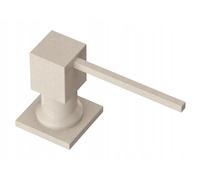 Distributeur de savon encastrable 300 ml - Distributeur de savon en laiton et PVC - Évier de cuisine rechargeable - Distributeur de liquide vaisselle pour cuisine - Distributeur de liquide vaisselle