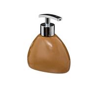 - Distributeur de Savon "Galet" 12cm Marron Tabac