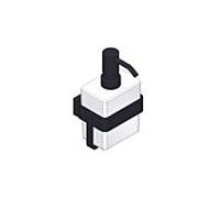 Distributeur de savon Giese Gifix Tono 39014-14 noir mat