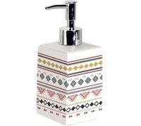 Distributeur de Savon Imprimé "Esteban" 17cm Blanc Blanc G