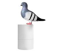 Distributeur de savon intelligent - Dispositif de mousse sans contact, en forme d'oiseau de paix, distributeur mains libres avec capteur infrarouge, accessoire de cuisine et de salle de bain, solution