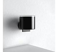 Distributeur de savon Keuco Reva 12852379000 noir mat, pour savon liquide
