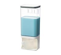 Distributeur de savon liquide à lessive - Flacon pompe à détergent rechargeable, support pour nettoyant pour tissus | Récipient automatique de Solution de lessive, recharge de liquide de lavage, systè