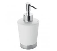 DISTRIBUTEUR DE SAVON LIQUIDE À POSER EN CÉRAMIQUE BLANCHE LILLY