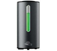Distributeur de Savon Liquide Automatique Commercial Mural Noir Mat Grande capacité 380 ML