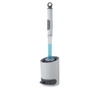 Distributeur de savon liquide Brosse WC - Brosse de salle de bain avec pompe à savon, distributeur de brosse WC en silicone | Réservoir de savon pratique, brosse de nettoyage facile pour les toilettes