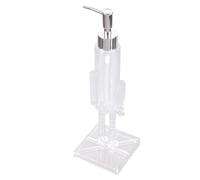 Distributeur de Savon Liquide Casse-Noisette avec mécanisme de Pompe, Niveaux restants Visibles, conteneur pour la décoration de la Salle de Bain Distributeur Casse-Noisette