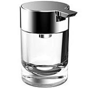 Distributeur de savon liquide Emco System 2 352100111 chromé , modèle debout