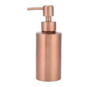 Distributeur de Savon Liquide en 304 Acier Inoxydable, Bouteille de Lotion Shampoing Pompe à Savon, Cuisine Salle de Bains Comptoir Pompe à Savon à Main, Rose Gold(250ml)