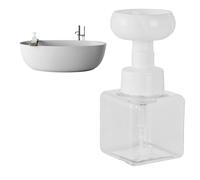Distributeur de savon liquide pour les mains | Distributeur de savon moussant | Bouteille vide étincelante de 450 ml | Bouteilles de savon liquide en mousse pour les mains et bouteilles de cuisine et