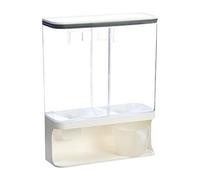 Distributeur de savon liquide | Stockage des haricots, avec anneau en silicone scellé pour adoucissant, pour sels de bain, riz, céréales, produits secs