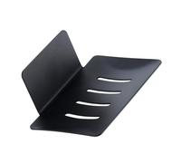 Distributeur de savon moderne de salle de bain en acier inoxydable antidérapant Support mural Organiseur de cuisine Étagère suspendue Porte-savon antirouille avec drainage