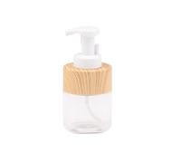 Distributeur de Savon moussant à Pression Transparent for Les Mains, Bouteille Vide Gel Douche, nettoyant Fcial, conteneur Mousse Portable Voyage 300/500ml pour Le Visage, Shampooing