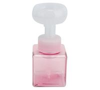 Distributeur De Savon Moussant Fleur Pompe Moussant Bouteille 250ml Liquide Rechargeable Savon à Main Vide Bouteille Séparée pour Salle De Bains Cuisine(Rose)