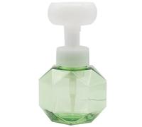 Distributeur de savon moussant vert de 300ml, bouteille pompe à savon pour les mains en mousse rechargeable en plastique