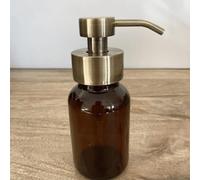 Distributeur de savon mousse en verre ambré - Coloris au choix