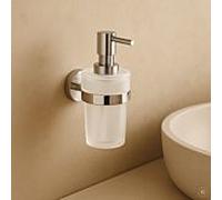 AquaCraft 100 Seifenspender montage mural sans perçage 10050000-00 avec verre, chromé