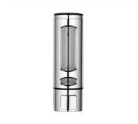 Distributeur de savon mural de 400 ml avec chambre transparente pour vérifier le niveau de savon et mécanisme de type poussoir pour une distribution fluide de savon à la maison ou au travail (B)