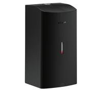 Distributeur De Savon Mural Delabie électronique, 0,5 litre, piles 105x196mm Noir Mat 512566BK
