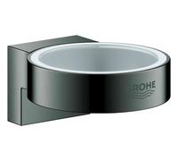 Grohe Selection Halter 41027A00 graphite dur, pour verre et, Seifenspender