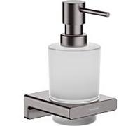 Hansgrohe Distributeur de savon liquide AddStoris 41745340 Chrome noir brossé