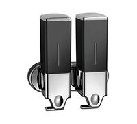 Distributeur de savon mural simple/double pour douche, bain, shampooing, salle de bain, salle de bain, cuisine