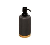 - Distributeur de Savon Natureo 19cm Charbon