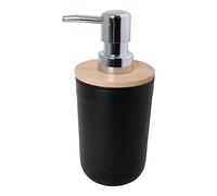 Distributeur de Savon Noir et Bambou