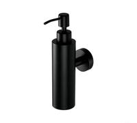 Distributeur de savon noir rechargeable avec pompe liquide pour salle de | Distributeur de savon noir rechargeable avec pompe, s'adapte à la lotion et au shampooing sur les plans de travail de salle