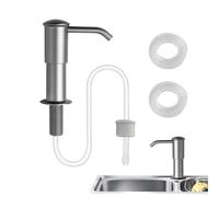 Distributeur de savon pour évier de cuisine - Distributeur rotatif à 360 ° avec buse lotion évier, pompe de détergent pivotant pour robinet - pour lave-vaisselle, cuisine, plan de travail, salle de