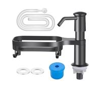 Distributeur de Savon pour Évier de Cuisine - Pompe de Comptoir,Déverseur de Détergent Lavage Vaisselle,Porte-Éponge Tube D'Extension 99 cm Camping-Car Maison Restaurant Salle De Bain