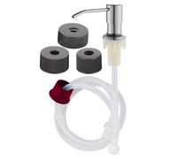 Distributeur de savon pour évier - Pompe d'évier de cuisine, distributeur de mousse avec tube d'extension, support de détergent décoratif | Shampoing lotion pour les mains savon pour piat